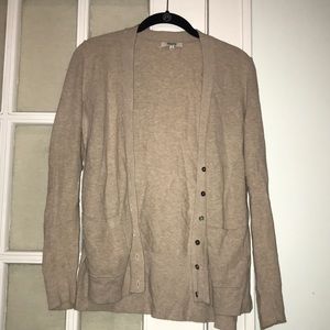 Madewell Cardigan - Tan - Size Small